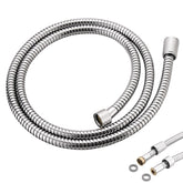 GCBCrit 59-inch shower hose in Starlight Chrome for Grohe replacements