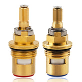 gcbcrit Kohler cartridge shows 53mm length for compatibility with two-handle faucets