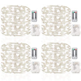 GDEALER fairy lights 16.4 ft with 50 LEDs for ambient party decor.
