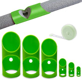 GDGJWL 6PCS pipe insulation cutting guide assembly shows precise alignment for clean cuts