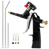 GDUSMCN professional foam spray gun front view highlights rugged metal build for durable use
