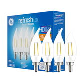 GE Refresh LED daylight bulb front view for bright daylight ambience