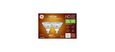 GE Relax LED bulb front view with warm, dimmable outdoor lighting