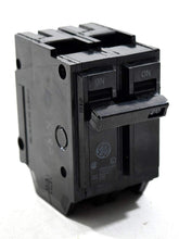 GE THQL2120 front view shows compact 2-pole 20A protection in panels.
