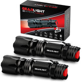 GearLight M3 mini flashlight with pocket clip ready for belt carry and fast access.