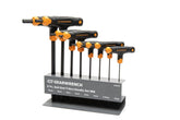 GearWrench 8-piece metric ball end hex keys shown in case for fast access.