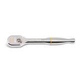 GEARWRENCH 81011XP ratchet with full polish chrome finish for easy cleaning and durability.