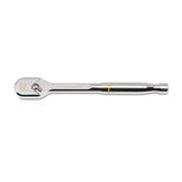 GearWrench 81211XP teardrop ratchet with a full polish finish for easy cleaning and durability.