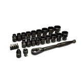 GearWrench GWX6PT25 pass-through ratchet in action for long threaded rods.