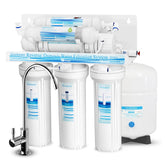 Geekpure 6-stage RO system under-sink unit delivering clean, refreshing water.