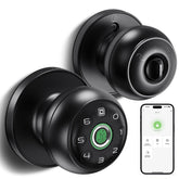 GeekTale fingerprint door lock unlocks with a touch for quick access.