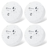 Geevon 4-pack water leak detectors protecting homes from hidden leaks