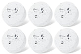 Geevon six-pack water leak detectors pack shot for home protection