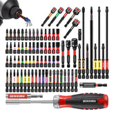 Geinxurn 82-piece screwdriver bits set laid out for versatile DIY projects.