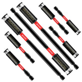 GEINXURN 8PACK bit holders in 3in reach for fast, secure bit changes.