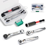 GEINXURN mini ratchet wrench one-four drive for fast tasks in tight spots