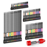 GEINXURN torx-bits-52pcs in color-coded set with magnetic hold