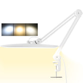 Gelpal 3000-lumen lamp head delivers bright precision for detailed desk tasks.