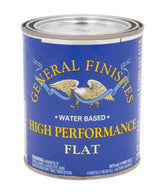 General Finishes High Performance Topcoat flat bottle protects interior wood surfaces with a durable finish.
