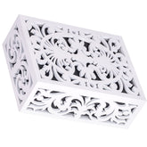 Generic GRAUES doorbell cover in white finish adds warm entryway charm.