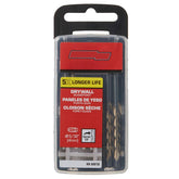 Generic XB-DW10 guidepoint drywall bit for precise outlet openings.