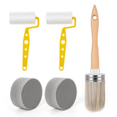 GEOOXY premium painting combo sponges adapt to surfaces for smooth, even coverage.