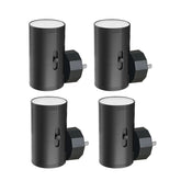 GEPLAD 4-pack night light with dusk-to-dawn sensor illuminates steps safely.