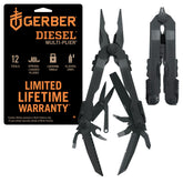 Gerber Diesel Black needle-nose pliers for tight spaces and precise gripping