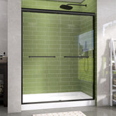 GETPRO shower door adjustable 57–60 inch width for flexible installations.