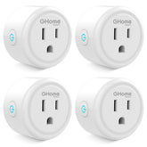 GHome Smart Plug Mini front view, compact design saves space.