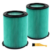 GIBTOOL VF6000 filter top view shows the five-layer design for Ridgid vacuums