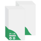 Gigrwiin smooth white drop ceiling tile enhances a clean, seamless office ceiling.