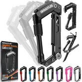 GIRIAITUS carabiner multitool knife in action for quick outdoor tasks