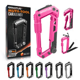 GIRIAITUS multitool carabiner in compact design for easy carry on camping trips