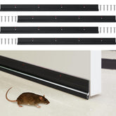 Gisafai 36-inch metal door draft stopper blocks drafts and pests.