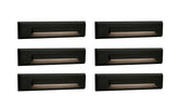 GKOLED step light installation on stairs for safe nighttime illumination