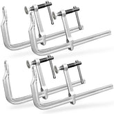 GleamRad 4-Pack clamps with 12 inch opening for secure welding setups