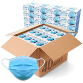 Gleeporte pack of 500 disposable face masks for everyday protection.
