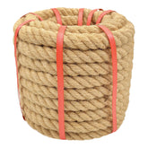 Glfcai 1-inch hemp rope coil showcasing strong grip for versatile outdoor use