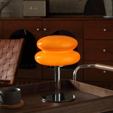 Glivpny mushroom lamp bedroom orange with warm ambient light for a cozy retreat.