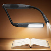Glocusent neck light rectangular floodlight for wide, shadow-free reading.