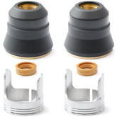 GLOXTED tip kit for Harbor Freight 45 plasma cutter enhances precision cutting and edge consistency.