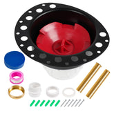 GNRZZT freestanding tub drain kit with brass tailpiece for durability