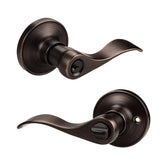 Gobrico Keyes Entry bronze lever with oil-rubbed finish for secure entry