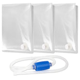 Godwolf 45-gallon emergency water bag 3-pack for reliable home storage