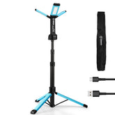 GoGonova rechargeable work light with triple LED heads for wide coverage