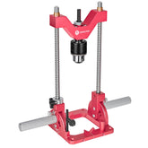 Gohelper portable drill guide shows 0–60° range for precise drilling.