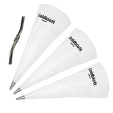 Goldblatt mortar bag set with 13x24 opening for precise grout control.