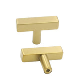 Goldenwarm brushed brass knobs upgrade cabinets with durable, stylish detail.