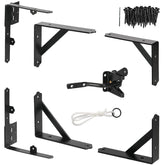 GoldOrcle corner brace kit for anti-sag gates with versatile left/right swing.
